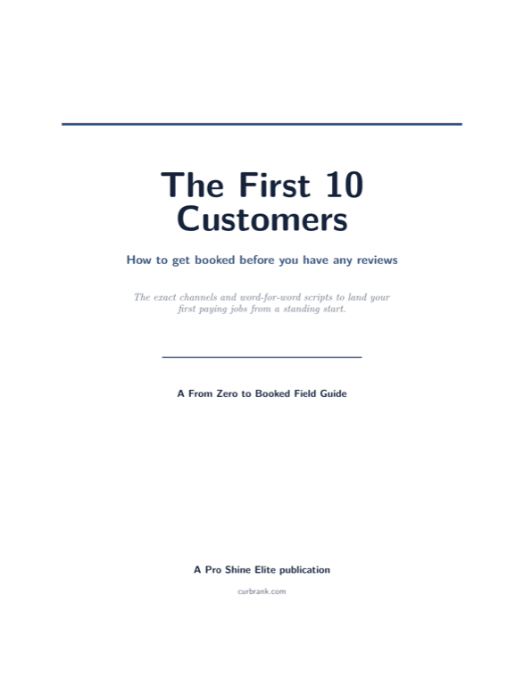 The First 10 Customers